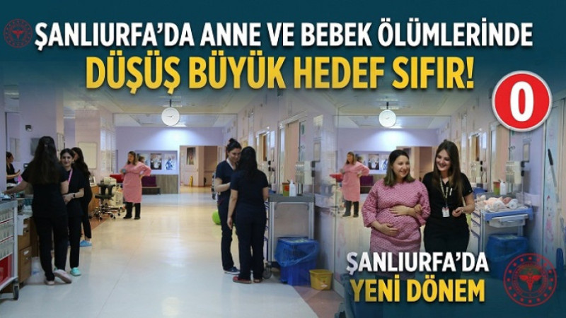 Şanlıurfa’da Anne ve Bebek Ölümlerinde Önemli Düşüş Yaşandı