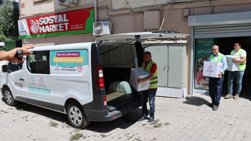 Karaköprü Belediyesi Sosyal Destek Çalışmalarını Sürdürüyor