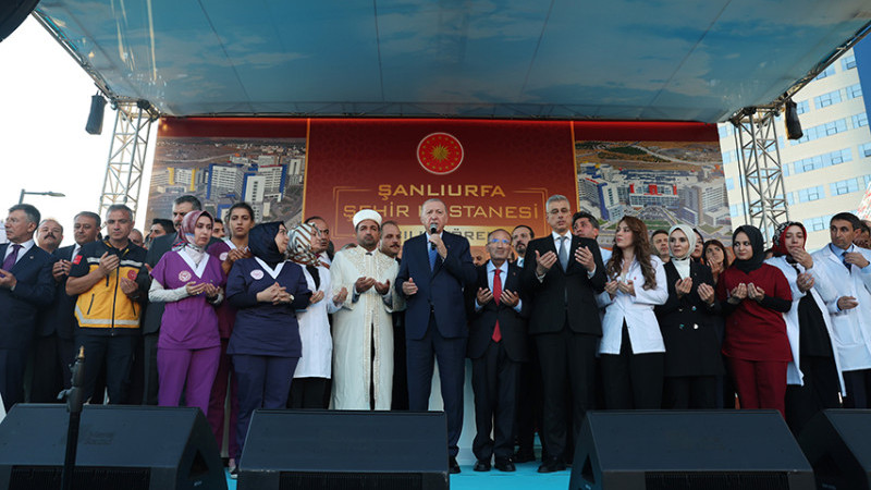 Cumhurbaşkanı Erdoğan, Şanlıurfa Şehir Hastanesi Açılışını Gerçekleştirdi