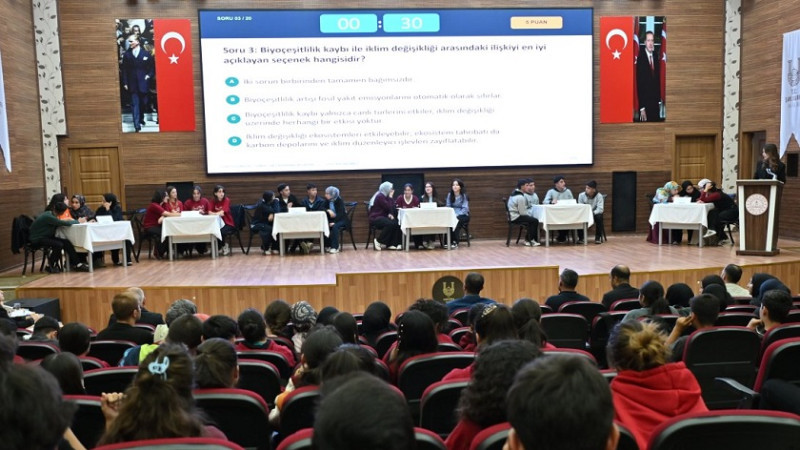 COP31 Yolunda Liseliler Çevre Bilinci İçin Yarıştı: Ceylanpınar Fen Lisesi İl Birincisi Oldu!