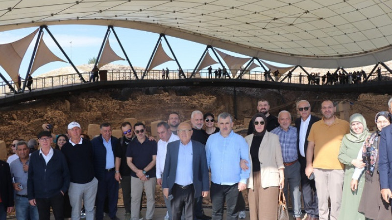  Enerji Kentleri Birliği Üyeleri'nden Şaqnlıurfa'nın Tarihi Mekanlarına Ziyaret