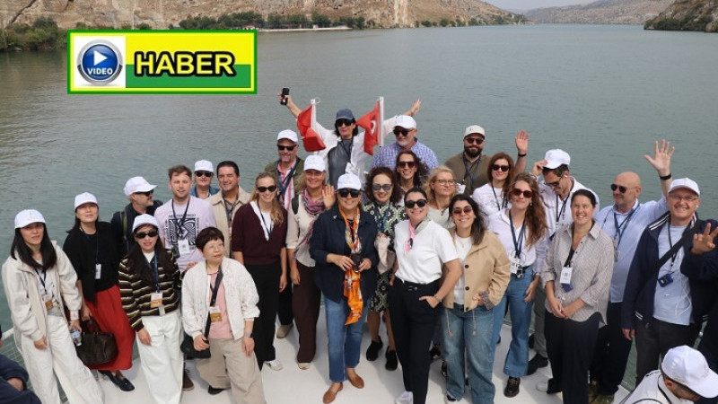 UNESCO Heyeti “Sakin Şehir” Unvanına Sahip Halfeti’yi Gezdi
