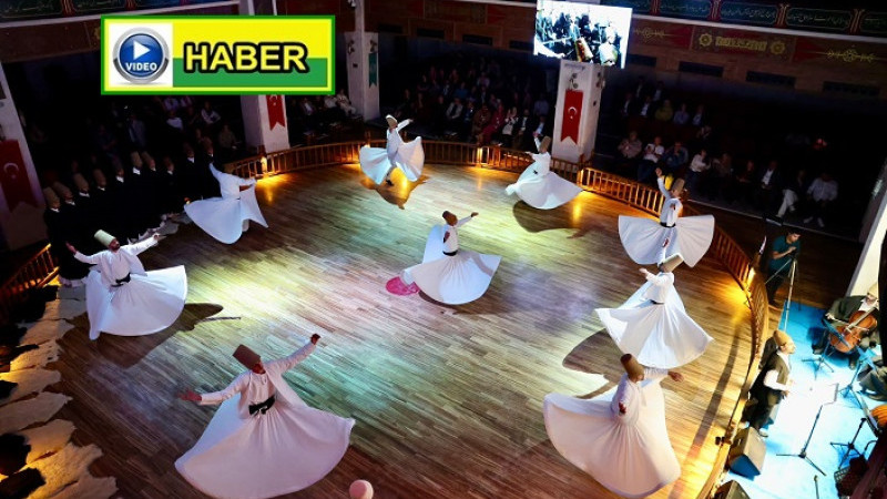 Şanlıurfa'da Tasavvuf Musikisi Semazenlerinden Unutulmaz Gösteri
