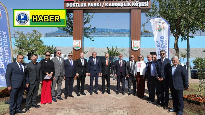 Şanlıurfa'da “Türkiye-Romanya Dostluk Parkı/Kardeşlik Köşesi”nin Açılışı Gerçekleştirildi