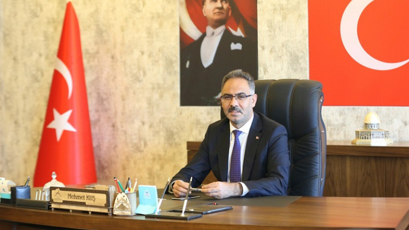 Başkan Mehmet Kuş, Cumhuriyetin bizlere yüklediği sorumlulukla Hizmet Ediyoruz