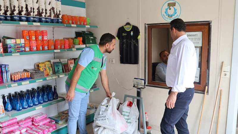 Haliliye'de 6 Adet Sıfır Atık Marketiyle Hizmet Veriliyor